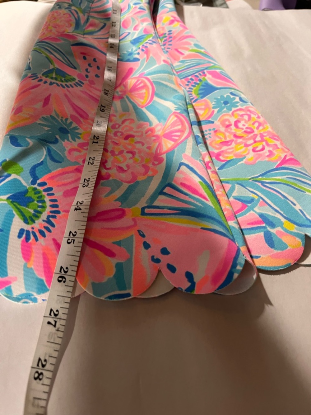 Lilly Pulitzer Girls Sophelia Pink Blue Floral Halter Dress 8 - Picture 11 of 11